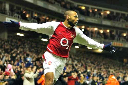 arsenal legends,henry arsenal,top arsenal legends,famous arsenal footballers,arsenal best players